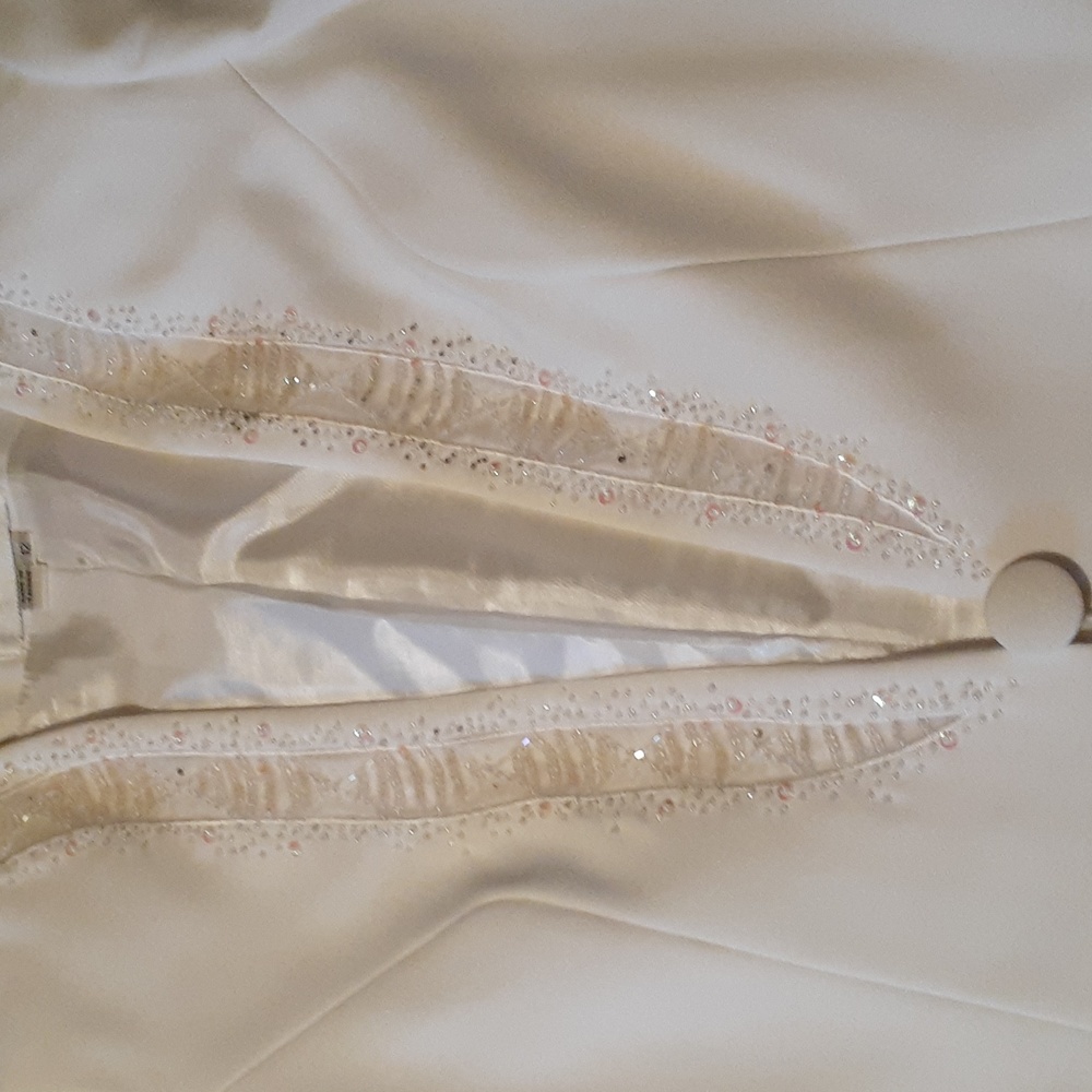white womens suit